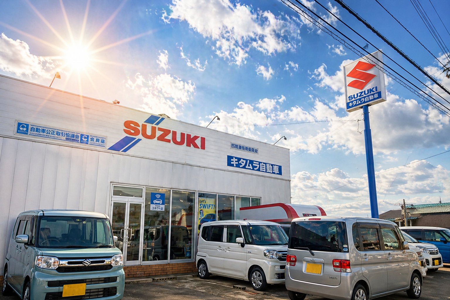 キタムラ自動車 店舗外観